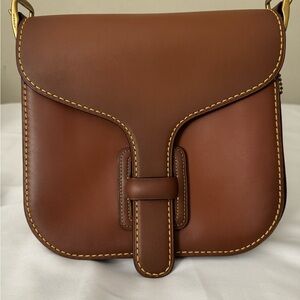 Brown Leather Crossbody Bag